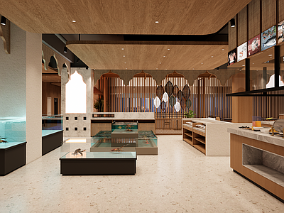 新中式中餐厅 中餐厅明档