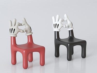 现代儿童椅 米奇儿童椅