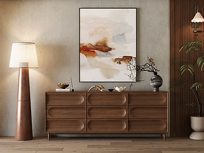 中古侘寂挂画 客厅挂画 玄关挂画 办公室挂画 书房挂画 茶室挂画