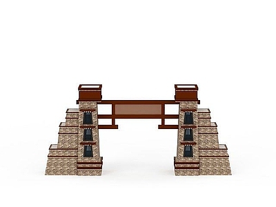 现代藏式牌坊