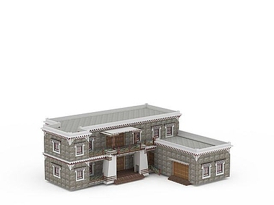 现代藏式建筑