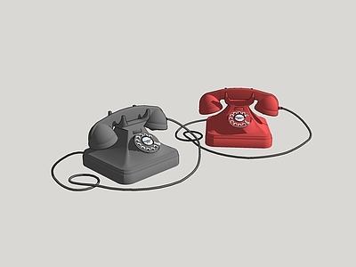 办公设备 办公设备 拨号电话机 电话 电话机