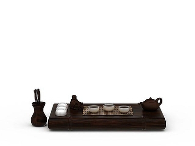 现代精品砂壶茶具