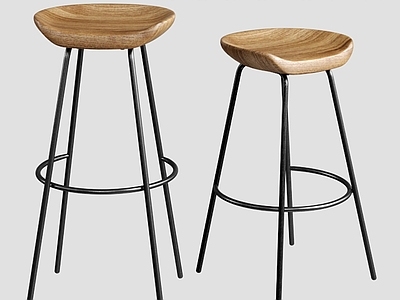 现代其他椅子 west elm 吧台