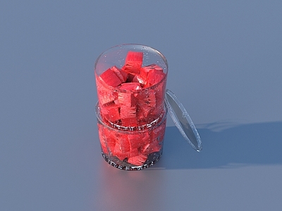 酒水食物 西瓜 水果 摆件