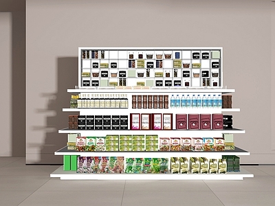 现代其他柜子 零售柜 专柜 展柜 售卖柜 食品柜