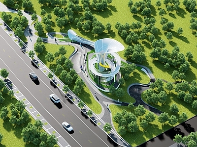 现代口袋公园 口袋公园 转角街区公园 现代化口袋公园 公园小品建筑