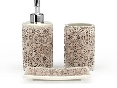 现代树脂卫浴套件