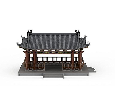 现代古建亭子