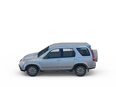 现代灰色越野车
