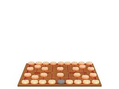 现代象棋棋盘棋子