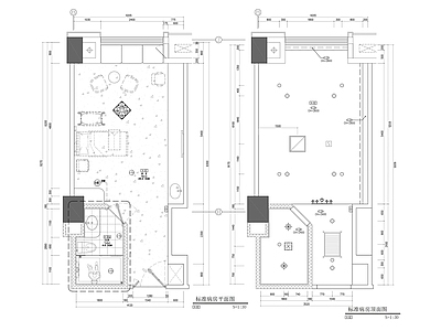 现代医院 医院2套病房施工 病 施工图