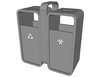 现代垃圾桶 现代分类垃圾桶 公共垃圾桶