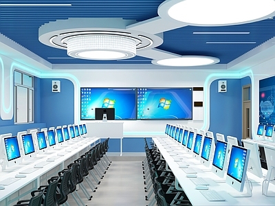 现代教室 多媒体教室