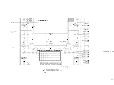 示范区景观 小区水景 小区庭 施工图
