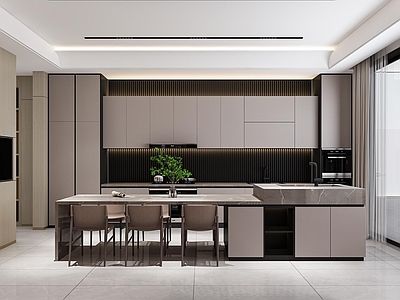 现代轻奢家居专卖店 全屋定制展厅橱柜