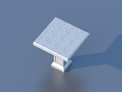 现代其他桌子 石桌 家具 小品