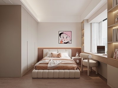现代女孩房 女孩房