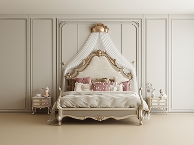 美式欧式双人床 法式 欧式 美式 双人床
