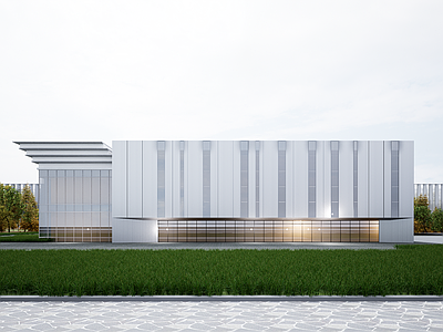 现代厂房 厂房建筑 厂房 多层厂房 现代工业厂房 现代厂房