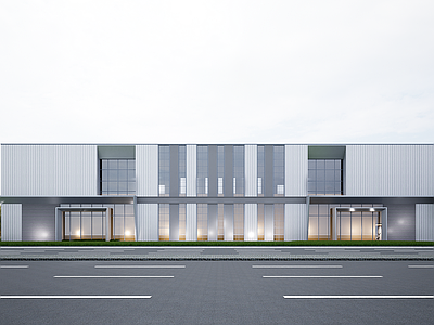 现代厂房 现代厂房 厂房 现代工业厂房 多层厂房 厂房建筑