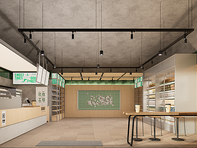 现代侘寂超市 买手店 特色店铺 博物馆 展陈