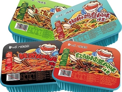 现代其他纸书本 泡面食品广告