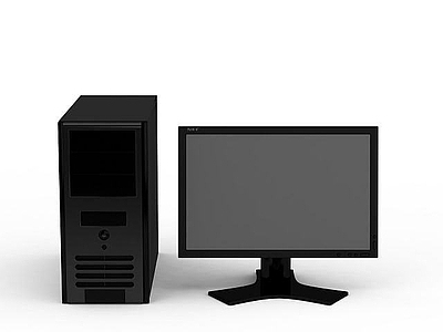 现代电脑主机显示器
