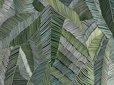 法式意式其它墙面 植物 绿色 自然