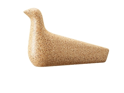 现代极简摆件组合 Vitra 木鸟装饰品 装饰品 摆件