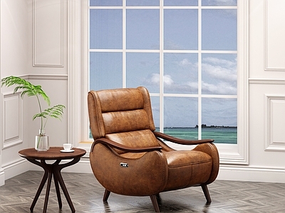 美式按摩椅 按摩椅 单人沙发 懒人椅