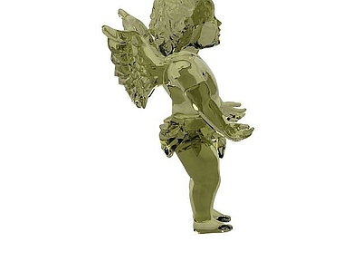 现代小天使工艺品摆件