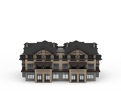 欧式古典欧式房屋建筑