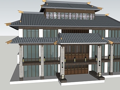 中式古建筑 古建筑