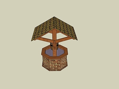现代新中式其他景观小品 水井 古井