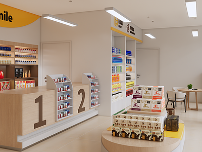 现代便利店 超市 便利店 零售