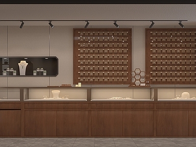 新中式珠宝店 玉石珠宝店