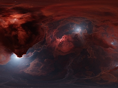 现代天空HDR 宇宙星空HDR