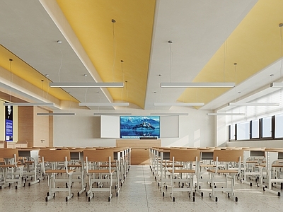 现代工业教室 现代工业风教室