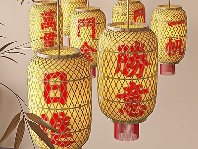 现代新中式灯笼 灯笼