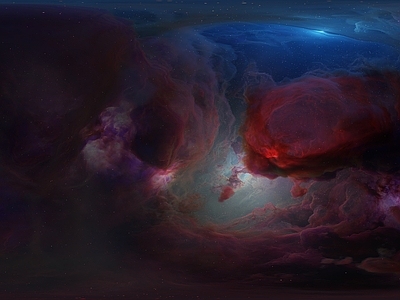 现代天空HDR 宇宙星空HDR