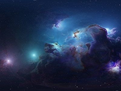 现代天空HDR 宇宙星空HDR