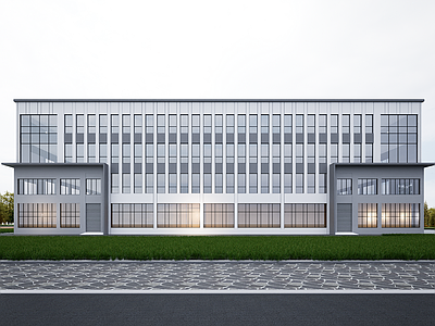 现代厂房 厂房 厂房建筑 多层厂房 现代工业厂房 现代厂房