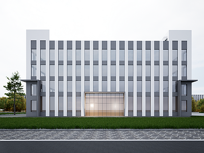 现代厂房 厂房 现代简约厂房 厂房建筑 多层厂房 现代厂房