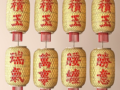 现代新中式灯笼 灯笼