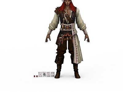现代韩国网游 DKonline 游戏人物