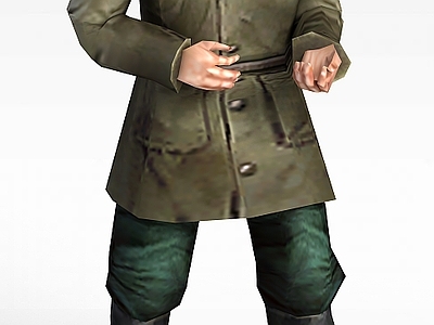 现代军人士兵战士男人