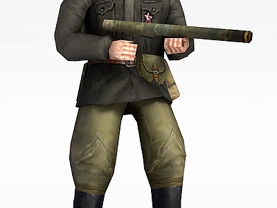 现代军人士兵战士男人