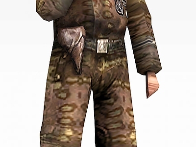 现代军人士兵战士男人