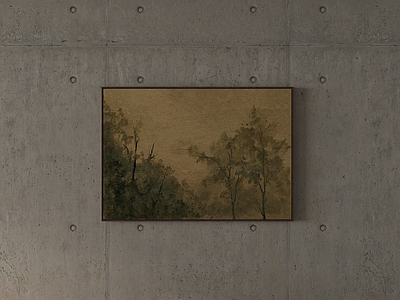 新中式中式挂画 字画 画框 油画 书房挂画 客厅挂画